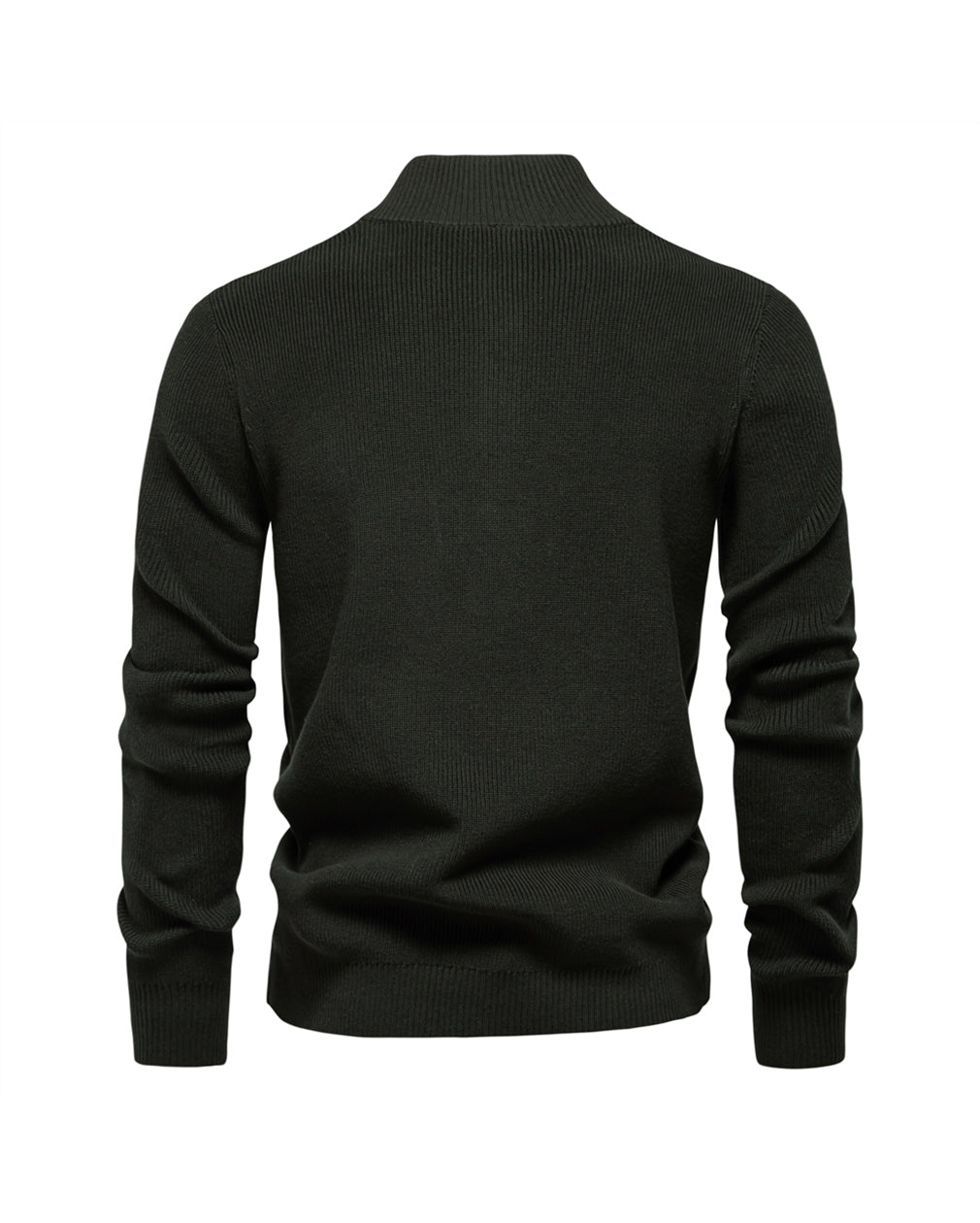 Half-Zip Cotton Sweater