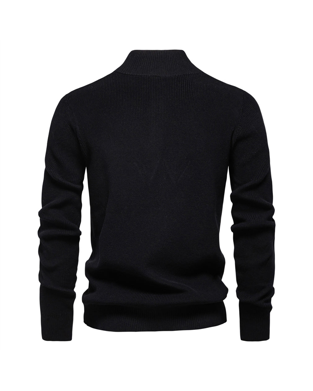 Half-Zip Cotton Sweater
