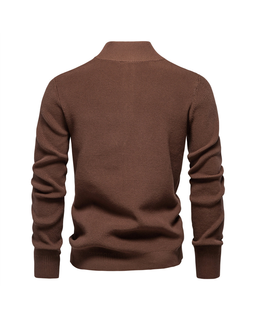 Half-Zip Cotton Sweater
