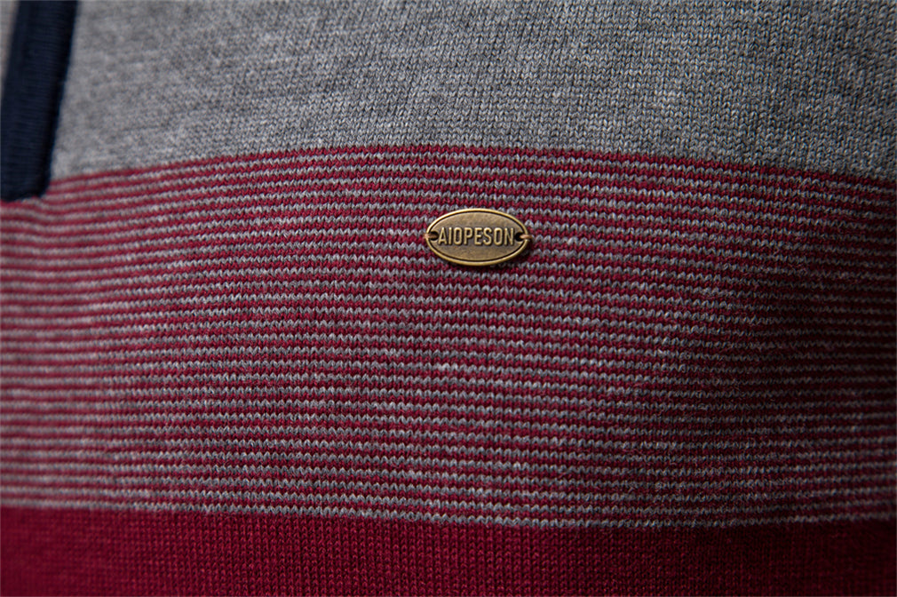 Half Zip Polo Sweater