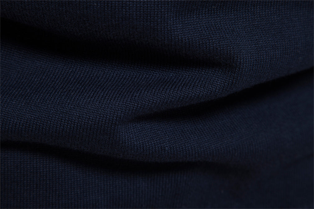 Half Zip Polo Sweater