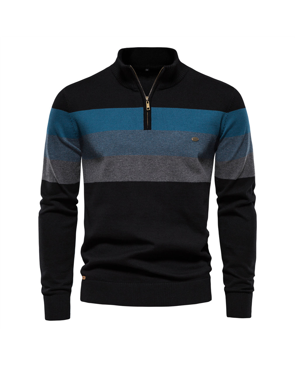Half Zip Polo Sweater